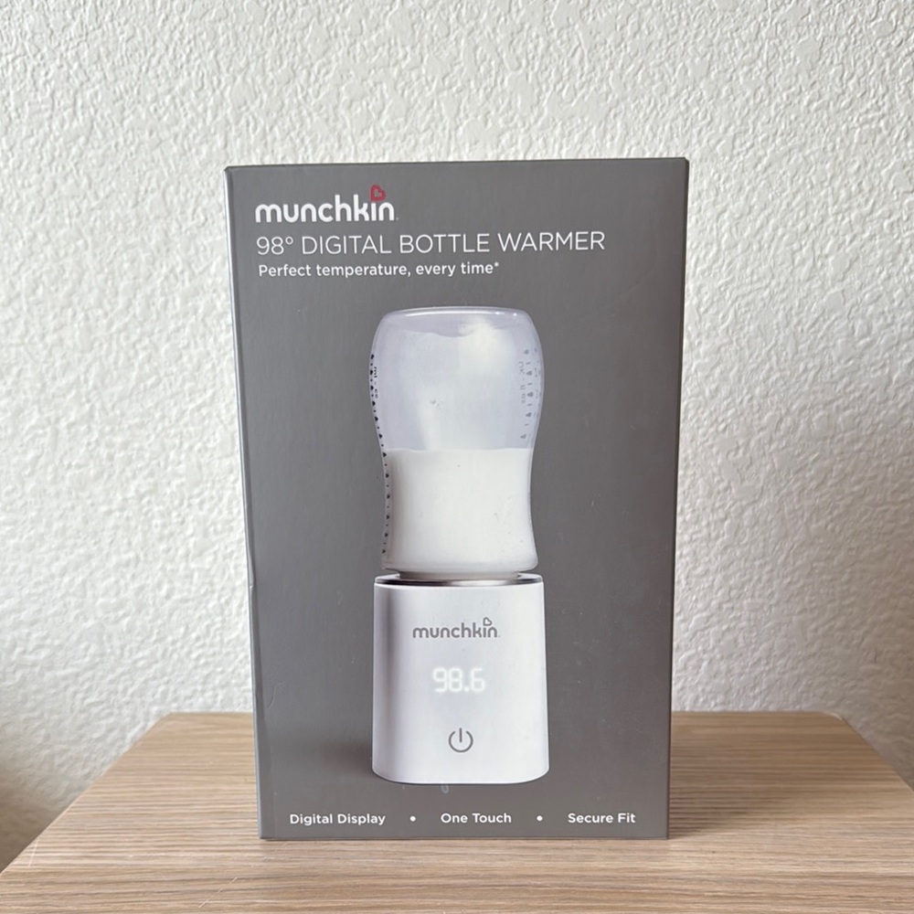 Munchkin Digital Bottle Warmer - Gray